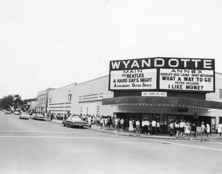 Wyandotte Theatre - OLD PIC FROM CITY OF WYANDOTTE